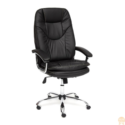 Кресло Tetchair SOFTY LUX экокожа, черный